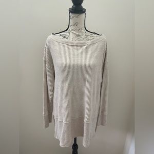 American Eagle Waffle Knit Shirt, Size L